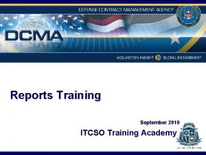 Jet reports training course