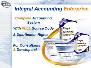 Integral accounting system