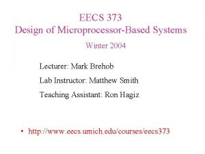 Eecs 373