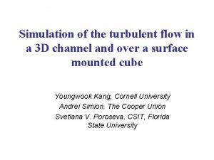 Cornell university fluent laminar pipe flow