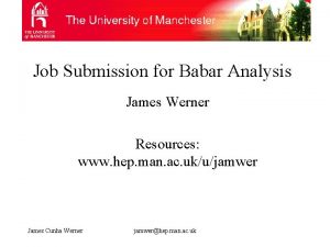 Werner analysis Werner analysis