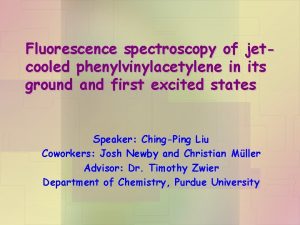 Fluorescence spectroscopy of jetcooled phenylvinylacetylene in its ground