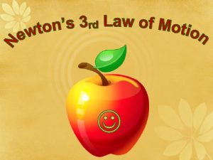 Newtons 3 rd law of motion
