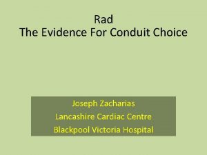 Joseph zacharias blackpool
