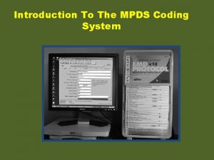 Mpds codes