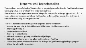 Sjef over ballen øvelser