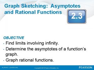 Horizontal asymptote equation