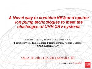 Neg ion combination pump