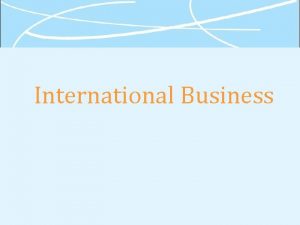 Differences in culture international business