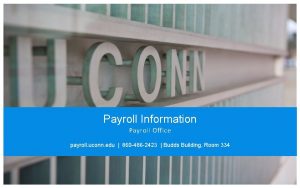 Uconn payroll login