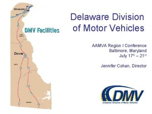 Delaware division of motor vehicles