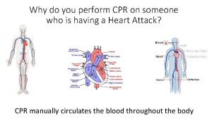 Why do you perform CPR on someone who