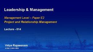 The classical perspective of management