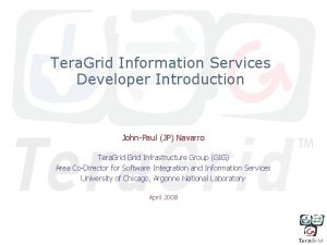 Tera developer