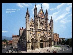 Orvieto Cathedral faade Lorenzo Maitani 1310 30 Madonna