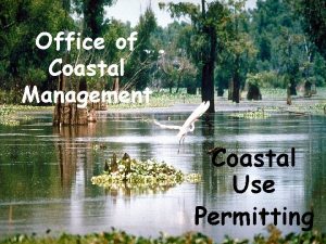 Louisiana coastal use permit