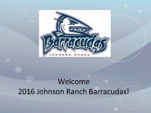 Barracudas johnson ranch