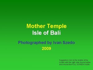 Temple isle