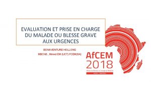 évaluation primaire abcde