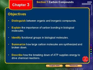 All organic compounds contain carbon and ________.