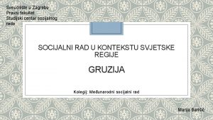 Pravni fakultet zagreb socijalni rad Pravni fakultet zagreb socijalni rad