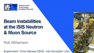Isis neutron and muon source