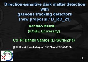 Directionsensitive dark matter detection with gaseous tracking detectors
