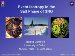 Event Isotropy in the Salt Phase of SNO