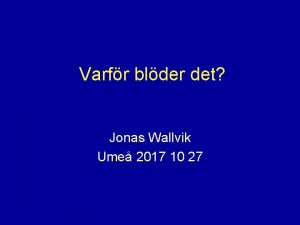 Jonas wallvik