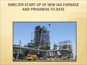 Tapping tube smelter