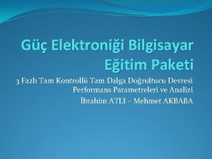 3 fazlı kontrollü tam dalga doğrultucu matlab