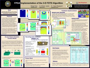 FPGA Implementation of the 3 D FDTD Algorithm