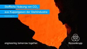 Stoffliche Nutzung von CO 2 aus Kuppelgasen der