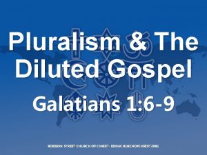 Pluralism