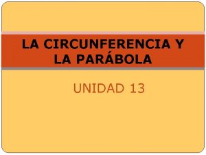 Como encontrar el foco de una parabola