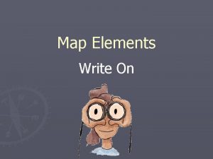 Map Elements Write On Learner Expectation Content Standard