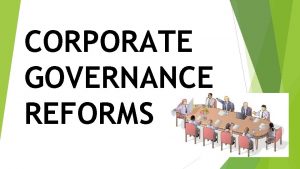 Corporate governance reforms in india