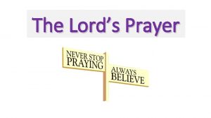 Lords prayer bible gateway