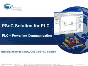Power line communication protocol