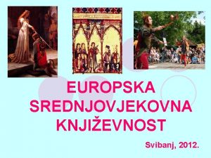 Europska srednjovjekovna književnost