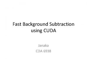 Cuda cda