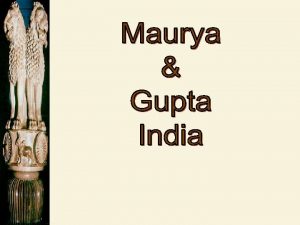 Indias first empire