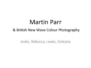 Martin parr colour photography