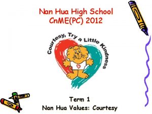Nan Hua High School Cn MEPC 2012 Term