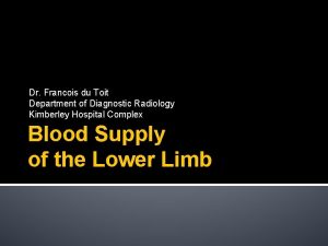 Profunda femoral artery