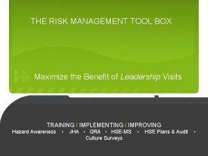 Hazard management tool