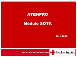 ATENPRO Mdulo SOTA Abril 2015 Las mujeres sordas