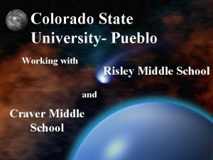 Risley middle school pueblo