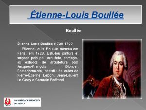 tienneLouis Boulle Moradia Unifamiliar Boulle tienneLouis Boulle 1728