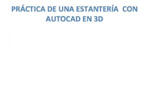 Estanteria autocad